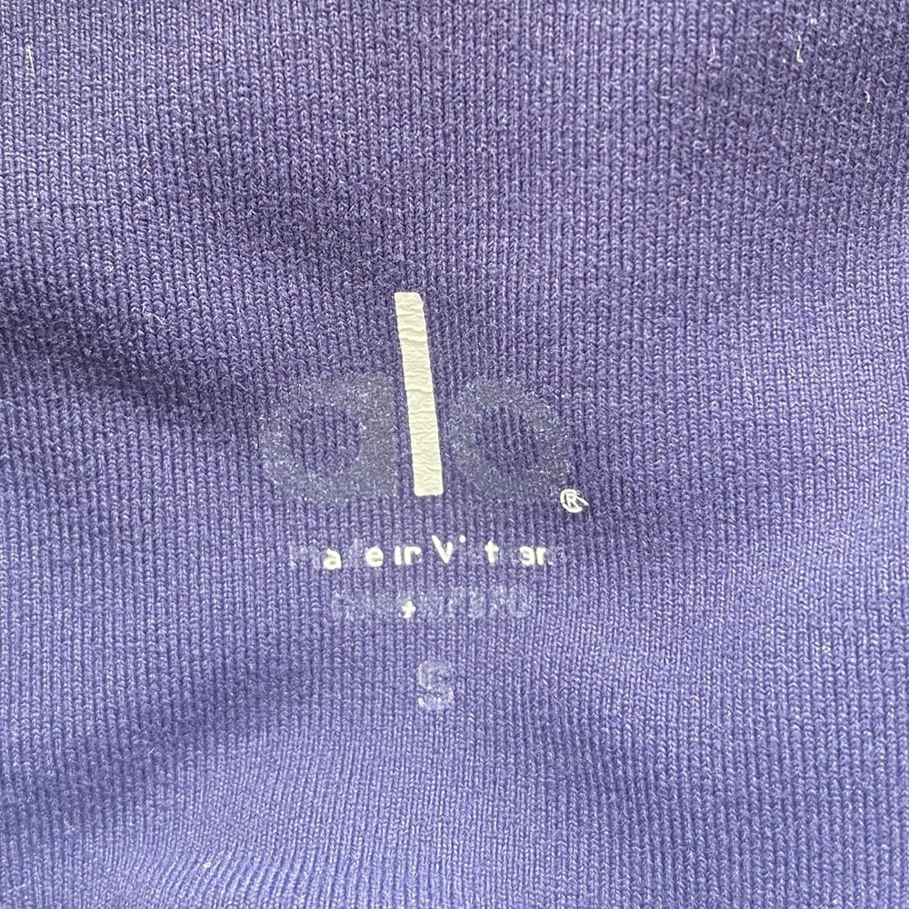 ALO Yoga Moto Leggings, Navy, Size Small - Picture 11 of 12